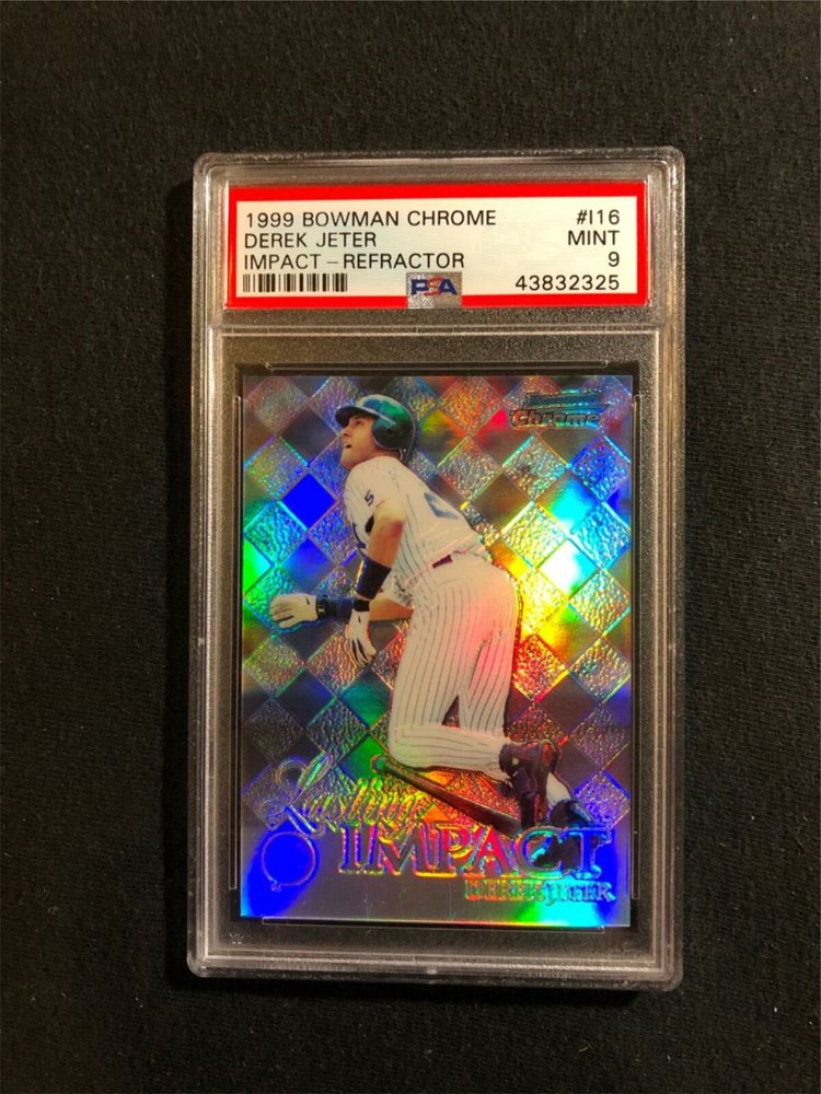 その他 DEREK JETER 1999 BOWMAN CHROME REFRACTOR 1999 Bowman Chrome - Derek Jeter #290 for sale | eBay