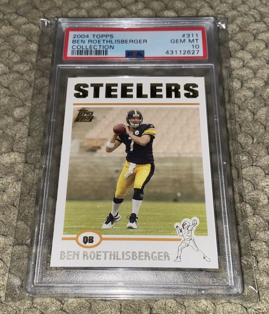 Auction Prices Realized Football Cards 2004 Topps Ben Roethlisberger  COLLECTION