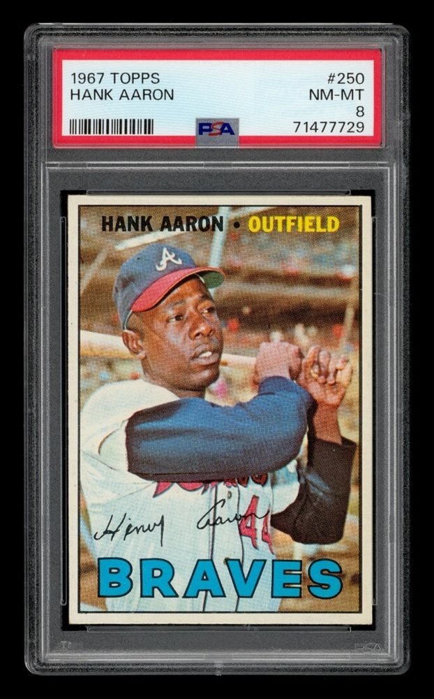 Auction Prices Realized Baseball Cards 1967 TOPPS Hank Aaron