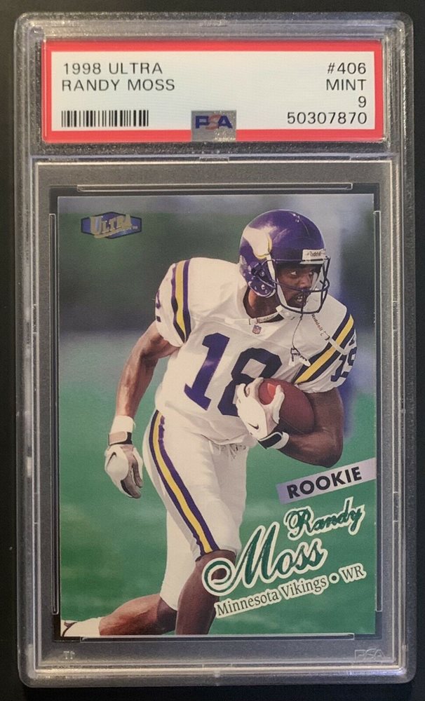 その他 1998 ULTRA RANDY MOSS ROOKIE Auction Prices Realized Football Cards 1998 ULTRA Randy Moss
