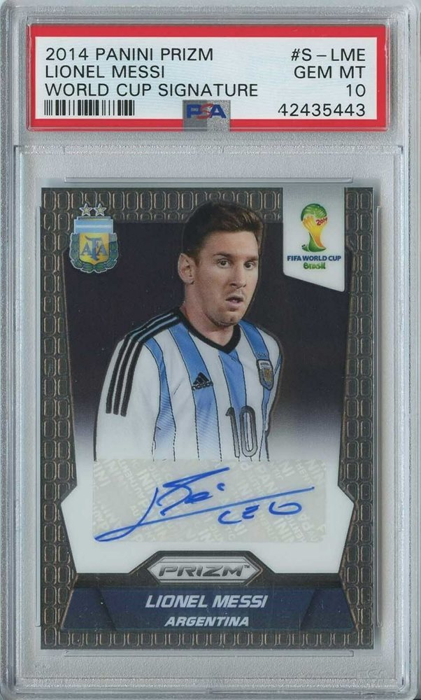 Auction Prices Realized Soccer Cards 2014 Panini Prizm World Cup