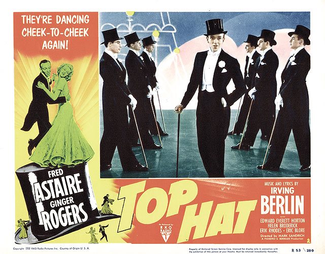 top hat poster
