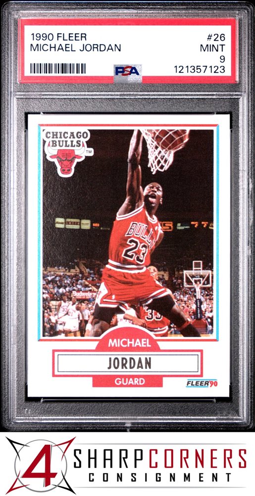 Auction Prices Realized Basketball Cards 1990 FLEER Michael Jordan