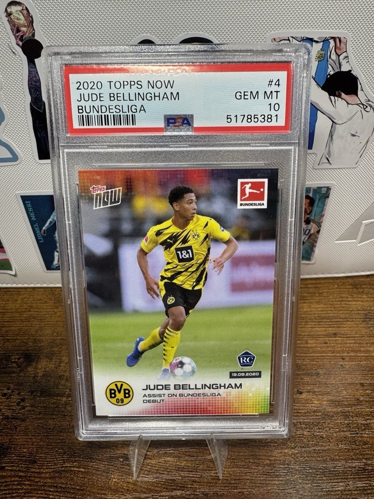 PSA10 Topps Now ベリンガム 最年少ゴール記念 ルーキーカード Amazon.co.jp: topps ルーキーカード JUDE BELLINGHAM