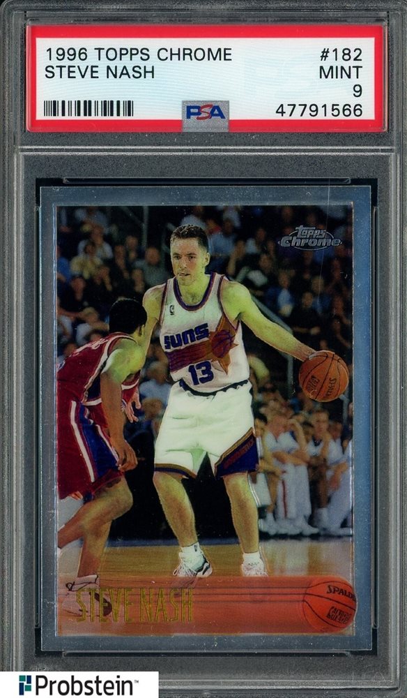 Auction Prices Realized Basketball Cards 1996 TOPPS CHROME Steve Nash