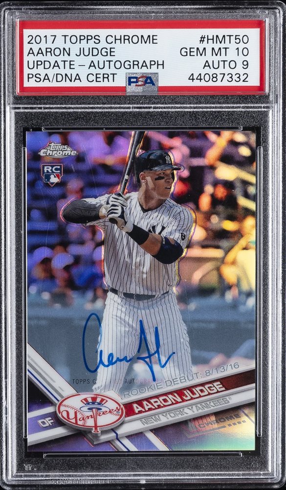 Auction Prices Realized Baseball Cards 2017 TOPPS CHROME