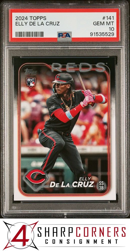 Auction Prices Realized Baseball Cards 2024 TOPPS Elly De La Cruz