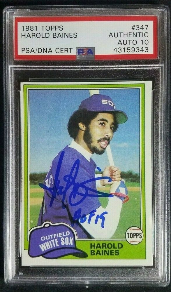 Auction Prices Realized Baseball Cards 1981 Topps Harold Baines