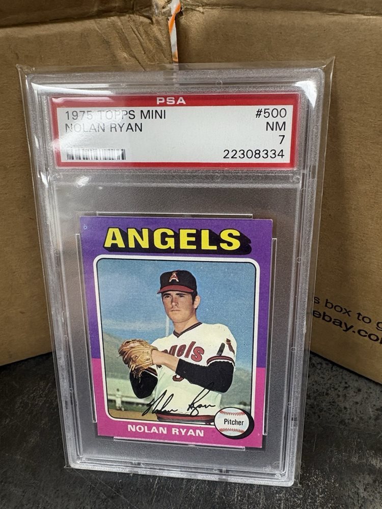 Auction Prices Realized Baseball Cards 1975 TOPPS MINI Nolan Ryan