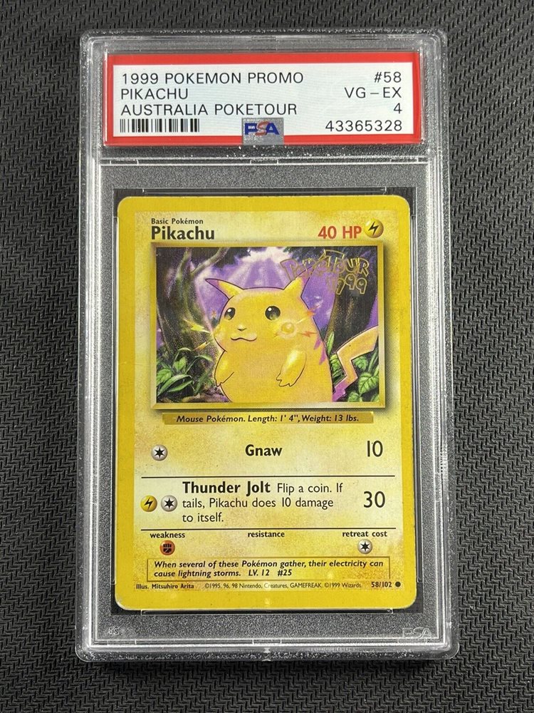 Auction Prices Realized Tcg Cards 1999 POKEMON GAME PROMO