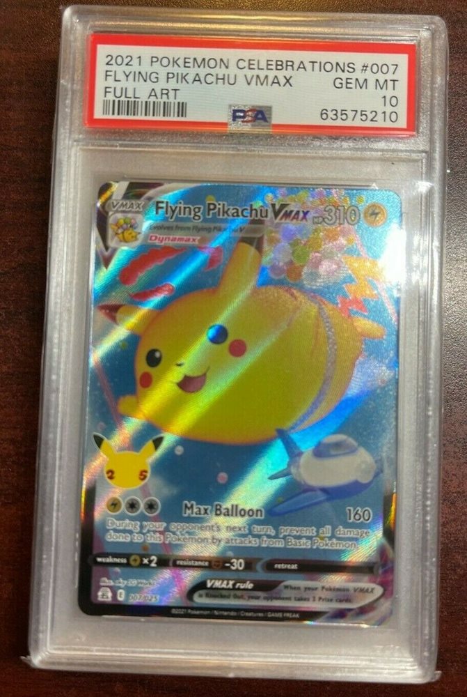 pokemon flying pikachu card value Pokemon Graded: Mew Gold Star 101/101 EX Dragon Frontiers (2006) Holo –  Double Infinity Gaming
