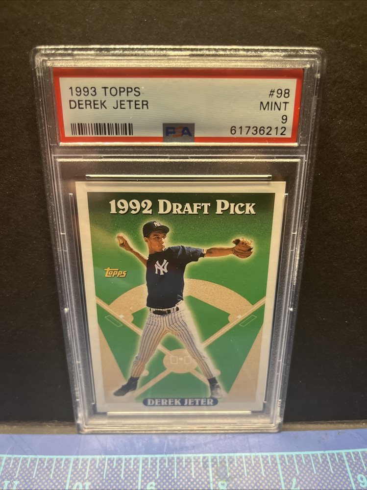 1993 デレク・ジータ　psa7 Auction Prices Realized Baseball Cards 1993 SCORE Derek Jeter