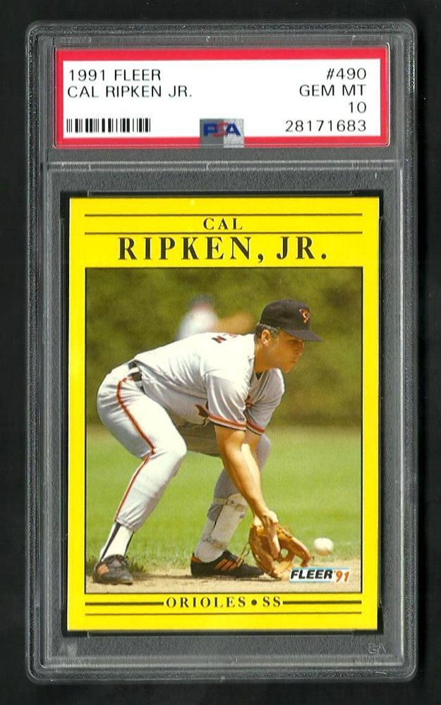 Auction Prices Realized Baseball Cards 1991 Fleer Cal Ripken JR.