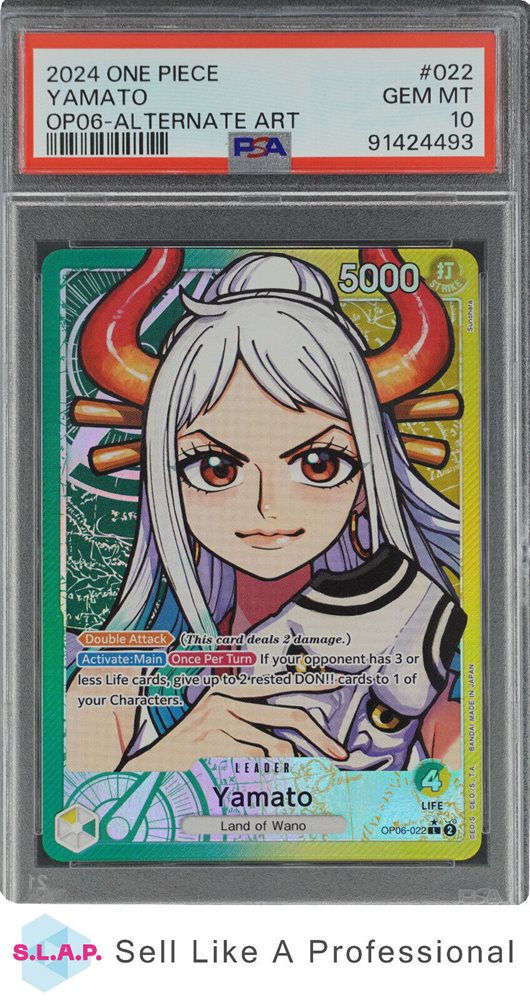 Auction Prices Realized Tcg Cards 2024 ONE PIECE OP06-WINGS OF THE