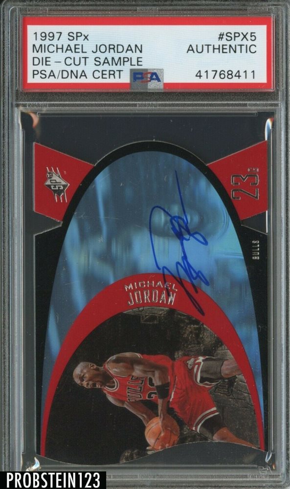 Auction Prices Realized Basketball Cards 1997 Spx Die-Cut Michael 