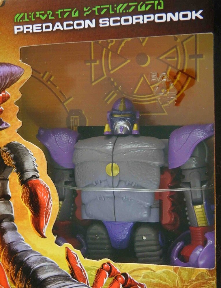 NEW Transformers Kingdom PREDACON SCORPONOK Deluxe Clas
