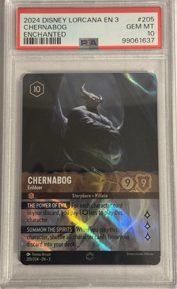 PSA10Disney Lorcana ハデス#205 2023 Disney Lorcana EN 1 Enchanted #205 Hades PSA 10 | eBay