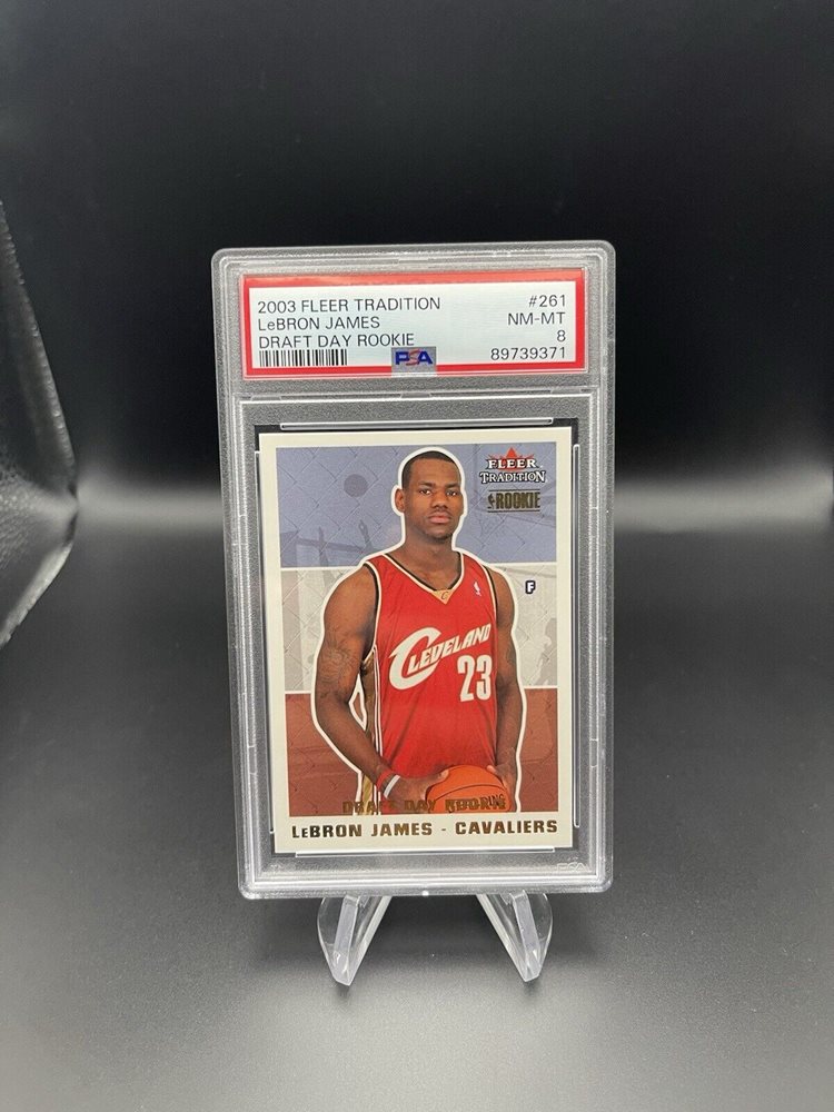 PSA9 2003 Fleer E-X レブロンジェームズ ルーキーカード 2003 Fleer E-X Lebron James | PSA CardFacts®