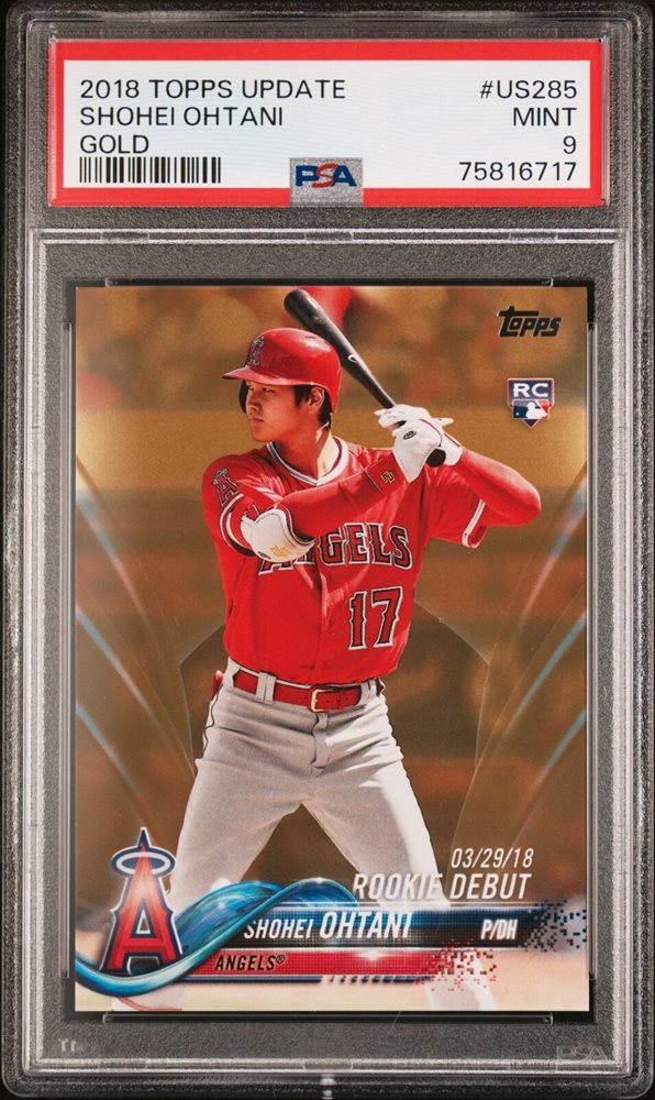 Auction Prices Realized Baseball Cards 2018 TOPPS UPDATE Shohei Ohtani