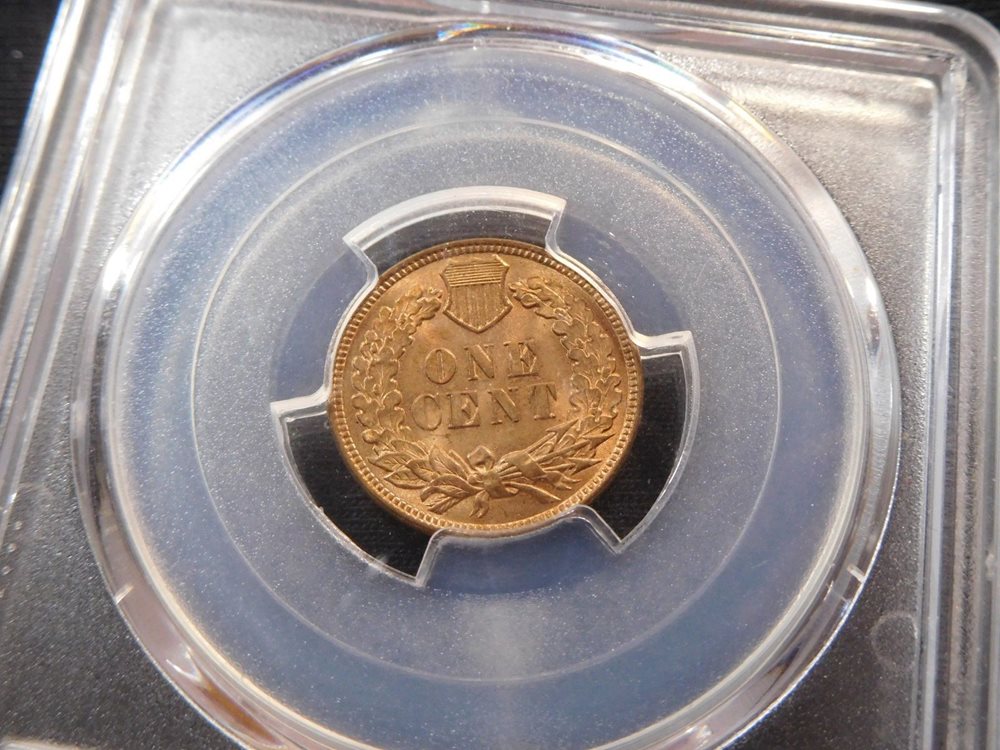 1902 Indian Cent MS63RB PCGS