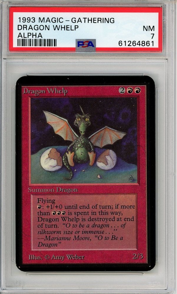 アルファ版　チビ・ドラゴン/Alpha Dragon Whelp Dragon Whelp • Alpha Edition (LEA) #141