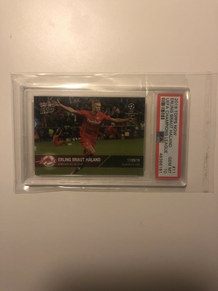 その他 2019 topps now ERLING HAALAND psa10 Auction Prices Realized Soccer Cards 2019 TOPPS NOW UEFA