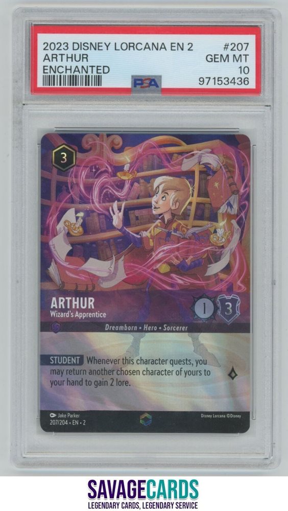 Auction Prices Realized Tcg Cards 2023 DISNEY LORCANA EN 2