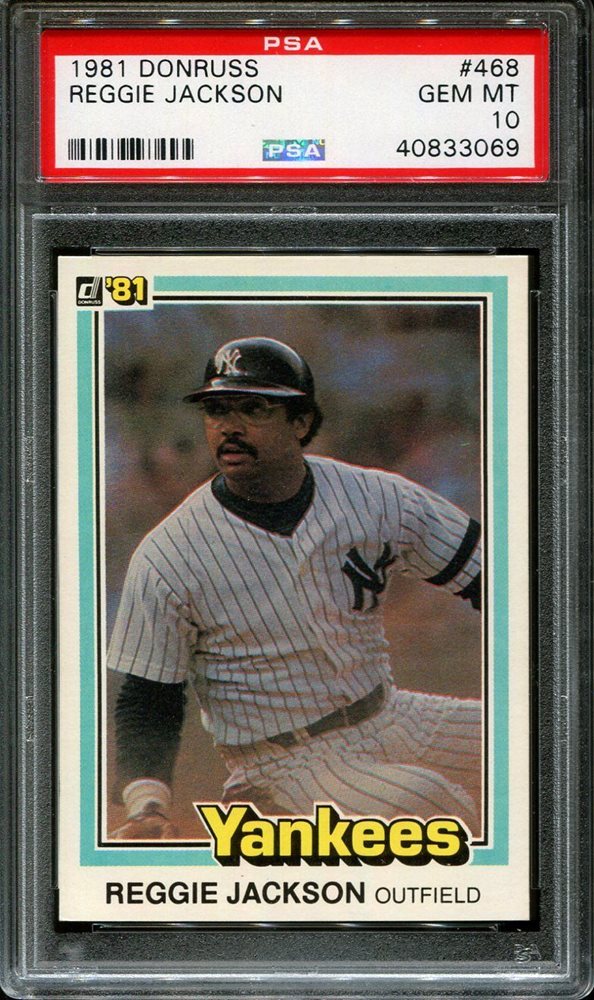 Auction Prices Realized Baseball Cards 1981 Donruss Reggie Jackson