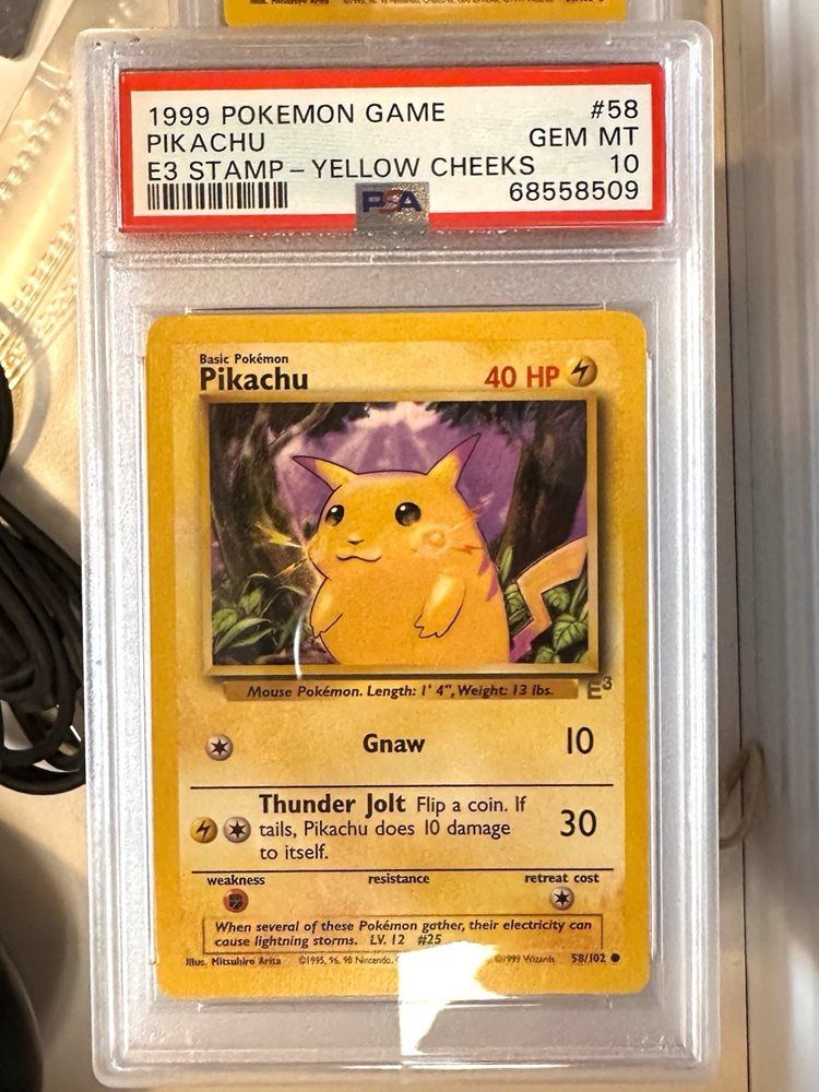 Auction Prices Realized Tcg Cards 1999 POKEMON GAME Pikachu