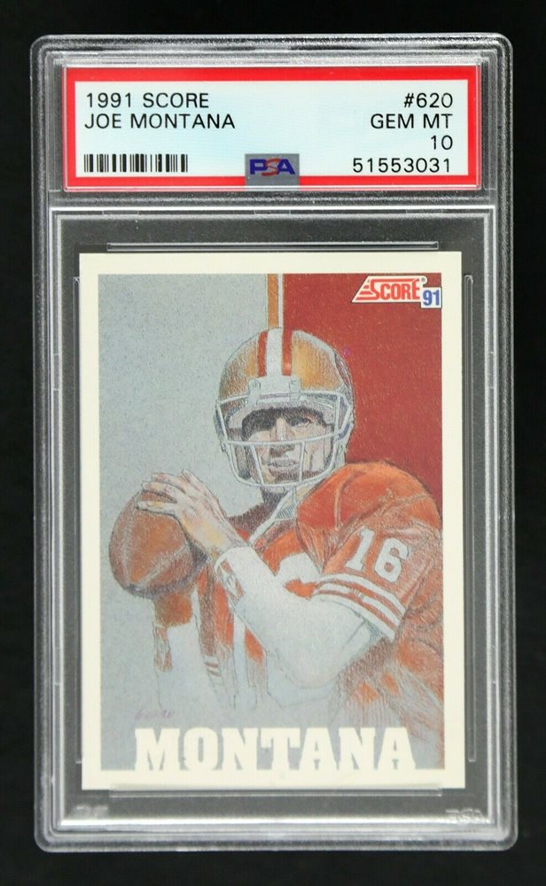 Auction Prices Realized Football Cards 1991 Score Joe Montana