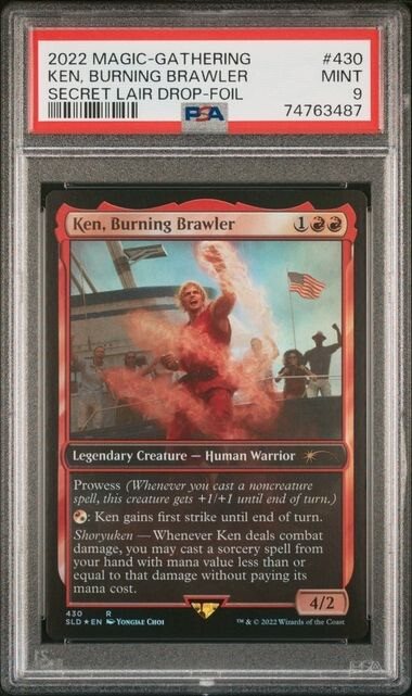 マジック：ザ・ギャザリング 2022 Magic: The Gathering Ken, Burning Ken, Burning Brawler (Street Fighter) (Secret Lair) (Full