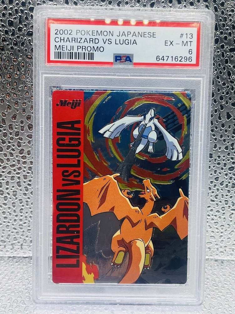 Pokemon Meiji LIZARDON vs LUGIA カード リザードンvsルギア明治