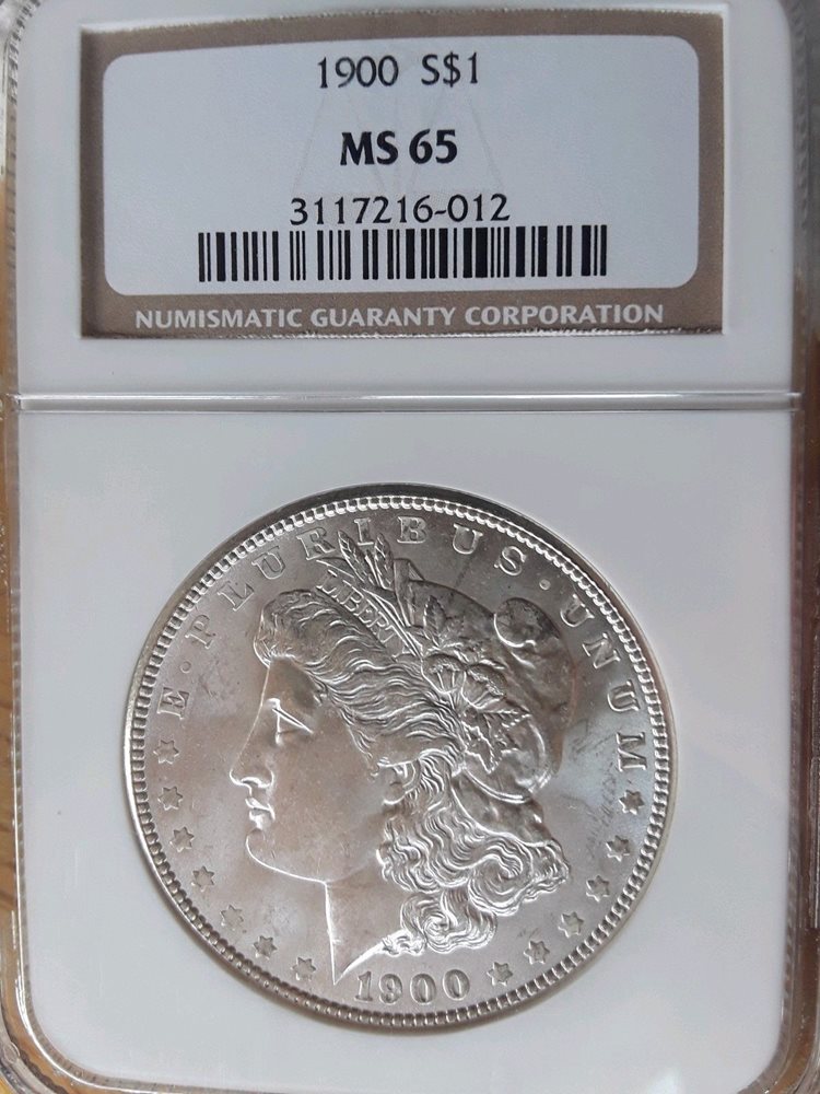 1900 Morgan silver dollar NGC ms 65, MS65 - PCGS Auction Prices