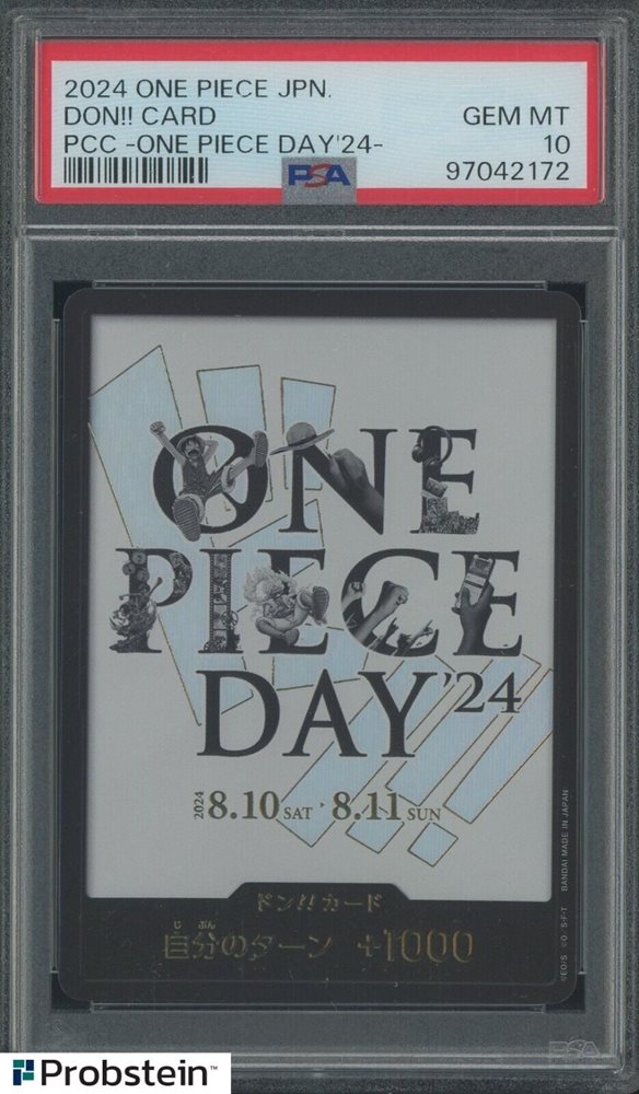Auction Prices Realized Tcg Cards 2024 ONE PIECE JAPANESE