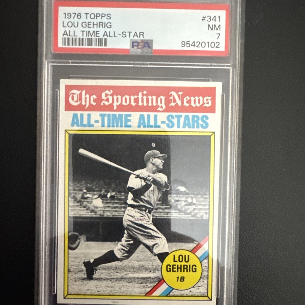 Auction Prices Realized Baseball Cards 1976 TOPPS Lou Gehrig