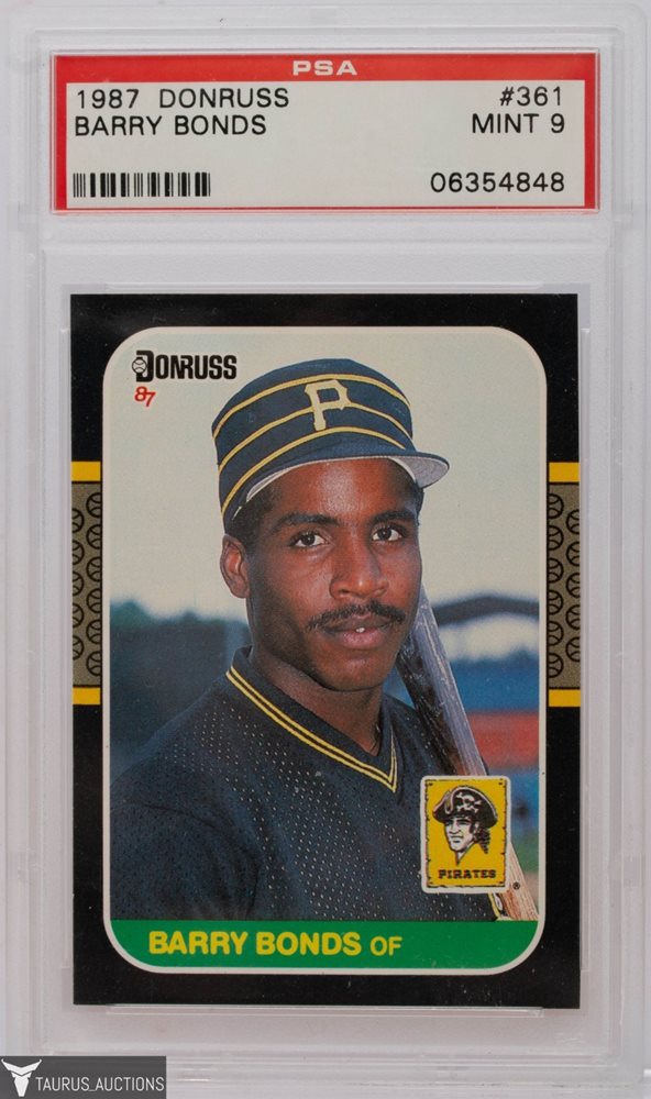 Auction Prices Realized Baseball Cards 1987 DONRUSS Barry Bonds