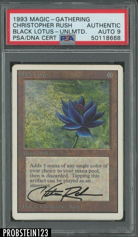 ブラックロータス PSA10 Amazon.co.jp: MTG Black Lotus PSA10 30th Anniversary JCQ