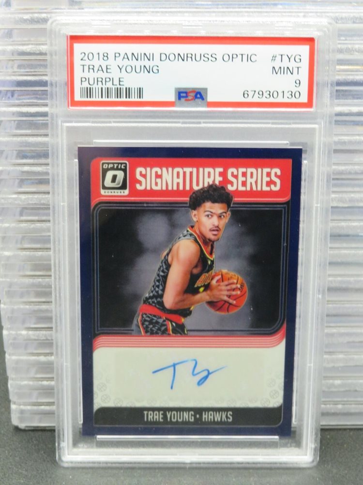 Trae Young PSA鑑定 ルーキーサイン 2018 Trae Young PSA 10
