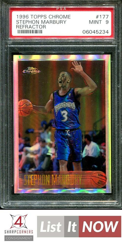 Auction Prices Realized Basketball Cards 1996 TOPPS CHROME