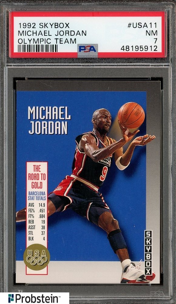 Michel Jordan 1992 バルセロナオリンピック　skybox 1992-93 SkyBox Olympic Team #USA11 Michael Jordan | eBay