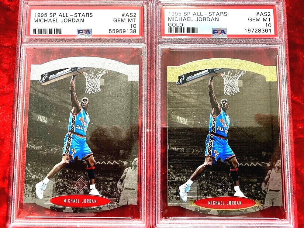 1995-96 SP All-Stars #AS2 Michael Jordan - NM-MT