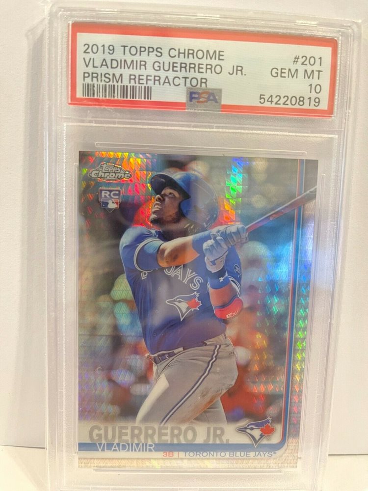 【PSA10】Guerrero Jr. 2019 Topps Chrome RC 2019 Topps Chrome Vladimir Guerrero Jr. Rookie RC Parallel