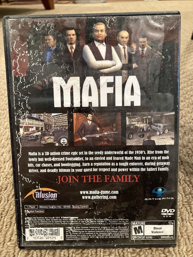 мафия sony playstation