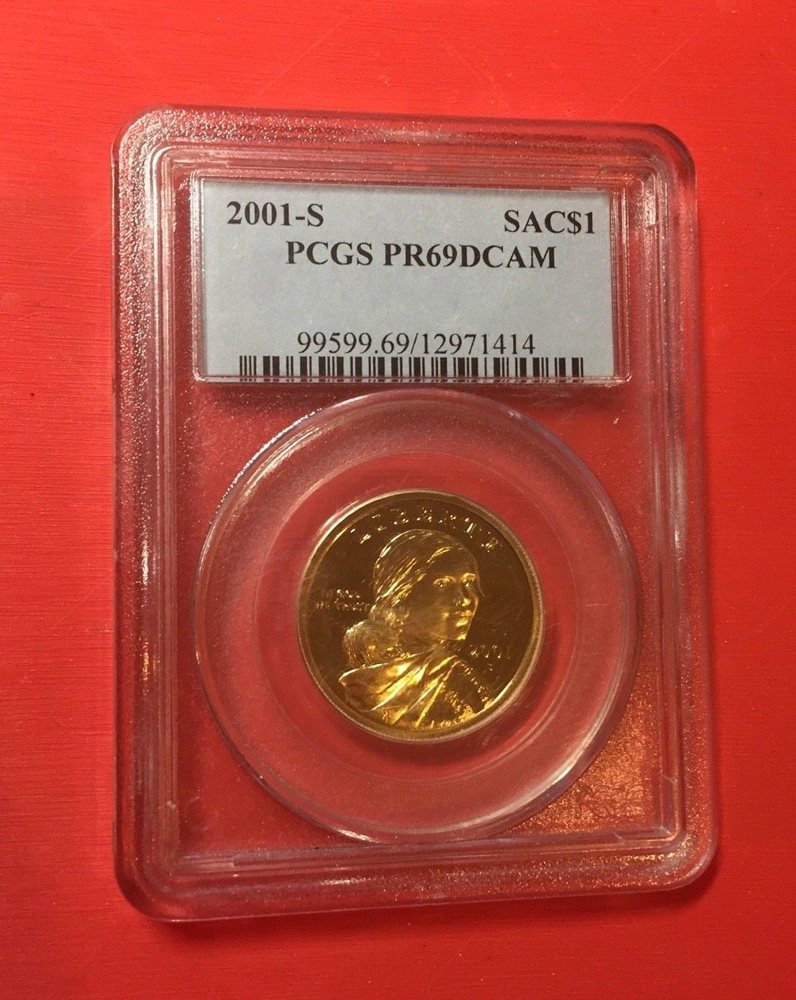 2007-S PROOF Native American Sacagawea Dollar PCGS PR69DCAM FREE SHIPPING