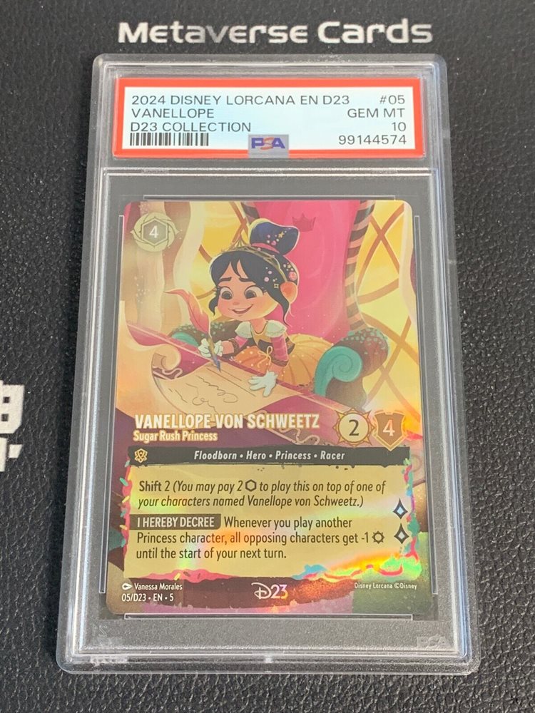 Auction Prices Realized Tcg Cards 2024 DISNEY LORCANA EN D23