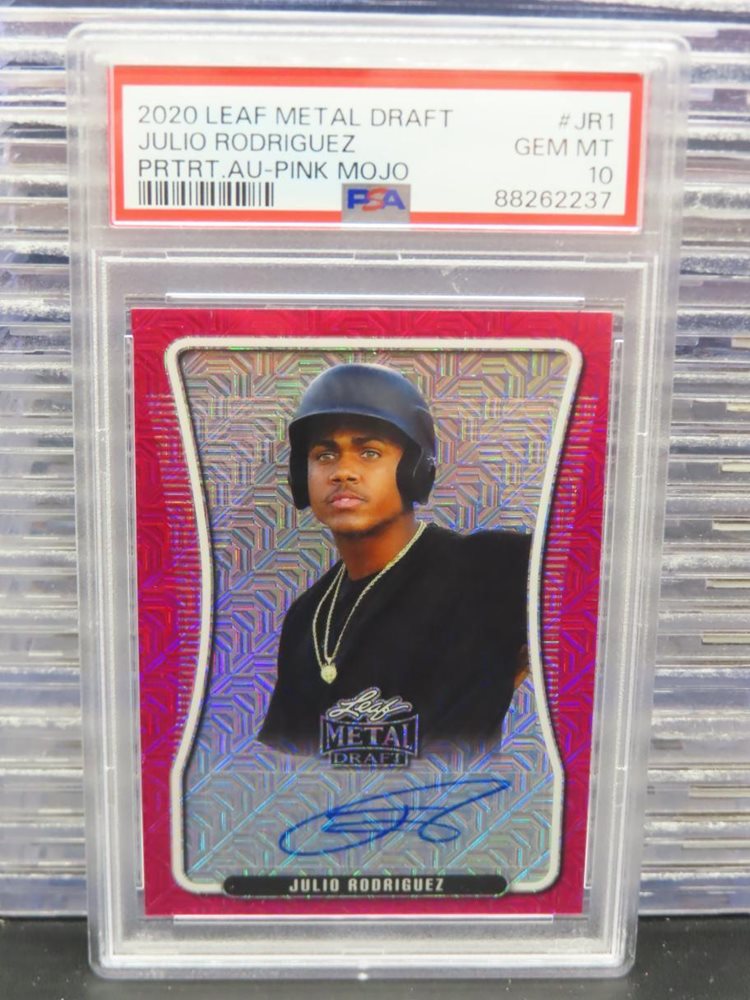 2020 Leaf Draft Julio Rodriguez #08 | eBay
