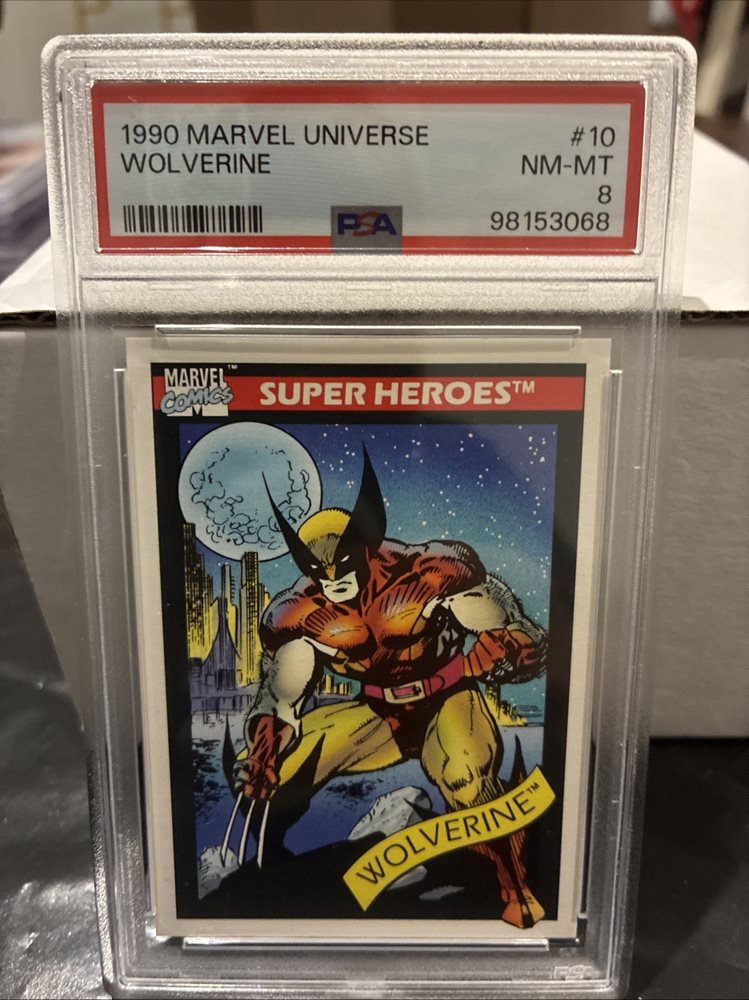 PSA10 1990 Marvel Wolverine ウルヴァリン X-Men BGS 9.5 1990 MARVEL UNIVERSE WOLVERINE HOLOGRAM RARE