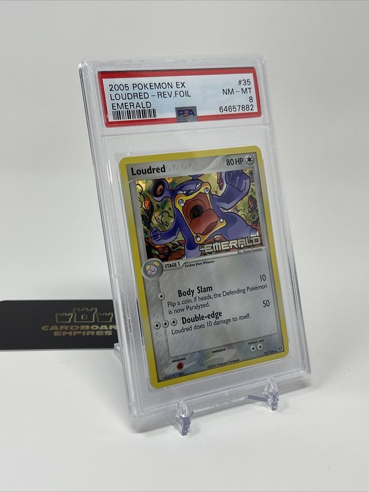 loudred pokemon card value eBay Auction Item 374531612678 Tcg Cards 2005 Ex Emerald Emerald Type POKEMON XY FATES COLLIDE -