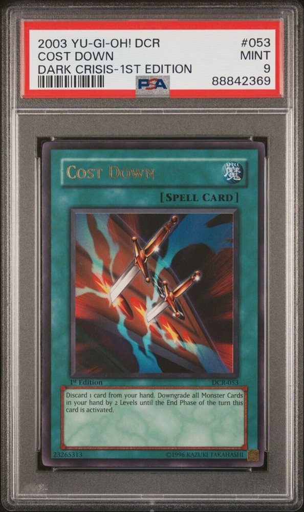 Auction Prices Realized Tcg Cards 2003 YU-GI-OH! DCR-DARK CRISIS