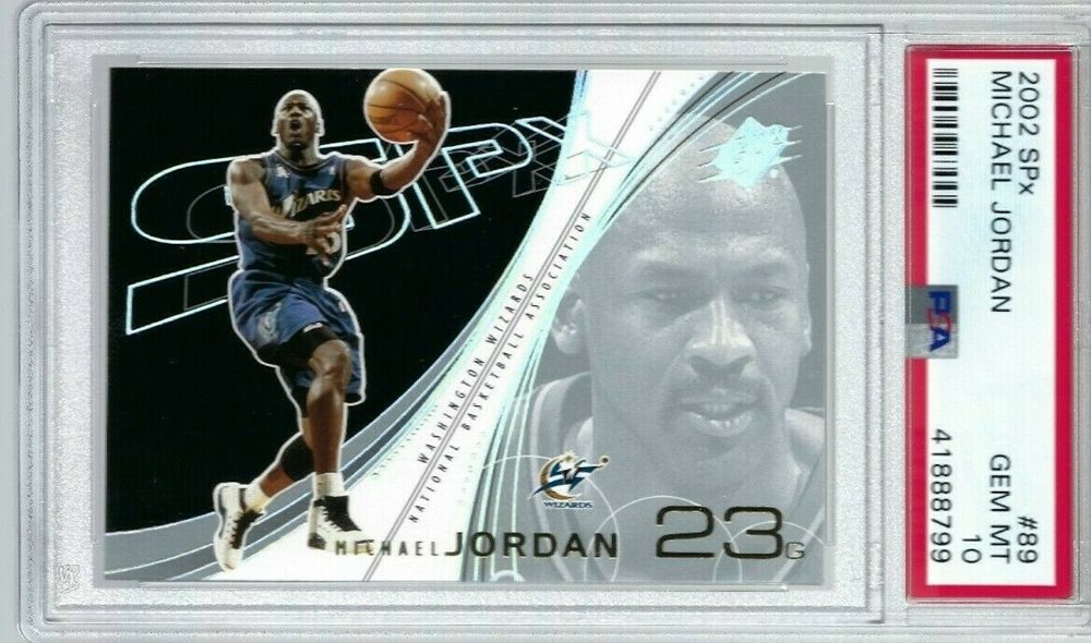 PSA 10 GEM 2002-03 Upper Deck UD Authentics Michael Jordan